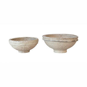 Creative Co-Op CCOP DF5971 Found Decorative Paper Mache Bowls