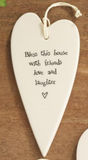 Two's Company TC E2036-UN Heart-Shaped Sentiment Ornament