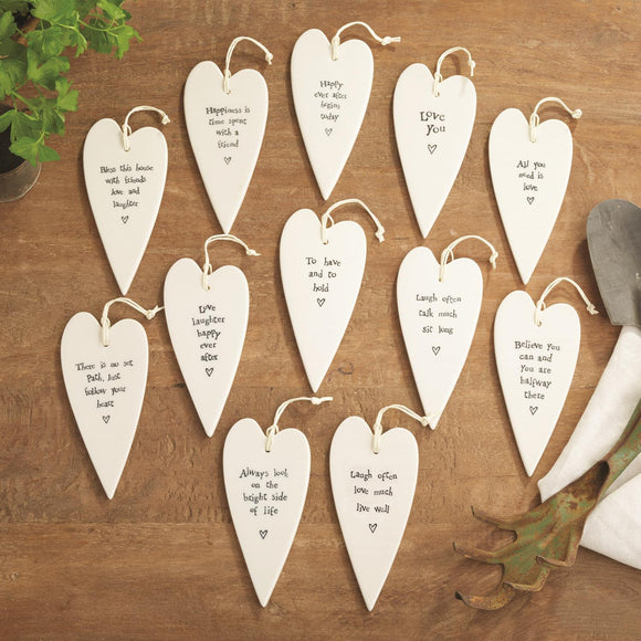 Two's Company TC E2036-UN Heart-Shaped Sentiment Ornament