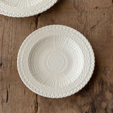 Park Hill Collection PHC EAW90185x Creamware Basketweave Plates