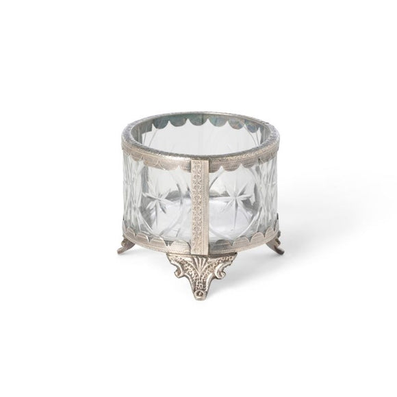 Park Hill Collection PHC ECL00239 Cut Glass Tealight Holder