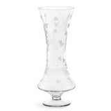 Park Hill Collection PHC ECL1061x Small Zelda Etched Glass Vase - 2 Sizes