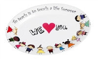 Evergreen Enterprises Inc. EE EE3PO1001 Teacher Ceramic Platter
