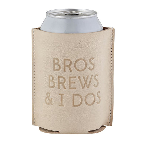 Creative Brands CB F4459 SBDS Wedding Leather Coozie - I Do