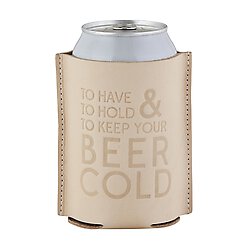 Creative Brands CB F4460 SBDS Wedding Leather Coozie - To Have