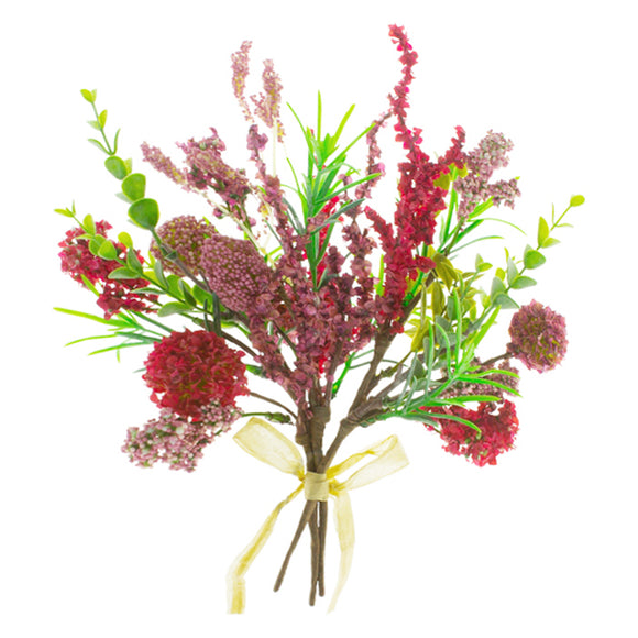 Wing Tai Trading WTT FAD24250B Raspberry Hydrangea Pick Bundle