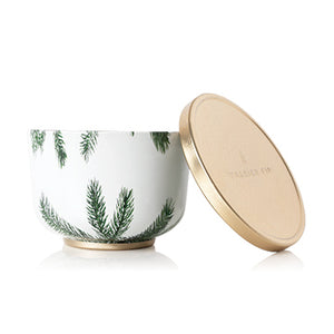Thymes TY 84040-04 Frasier Fir Universal Poured Candle Tin - Gold Lid
