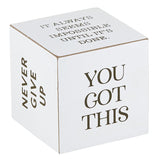 Creative Brands CB G24xx Heartfelt Well Said! Quote Cubes