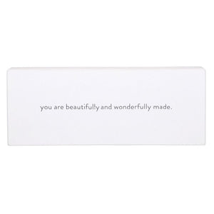 Creative Brands CB G3060 Face to Face 7 x 18 Frameless Word Board - Beautifully
