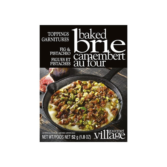 Gourmet du Village GV GBRIEFP Brie Topping Mix - Fig Pistachio