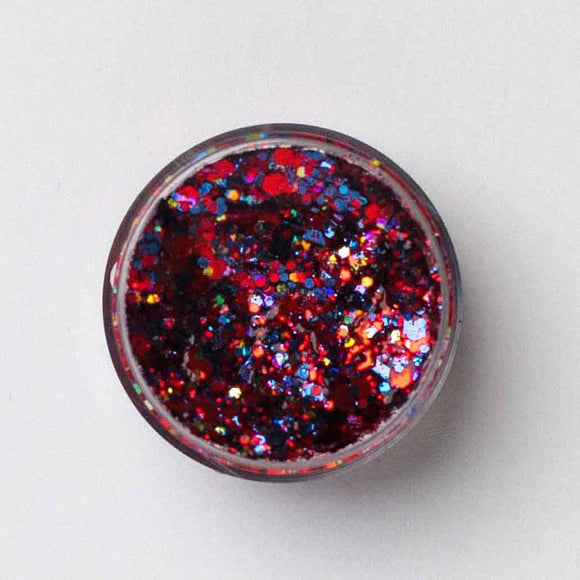 Galexie Glister GG Loyalty Collection Holographic Cosmetic Glitter Gel