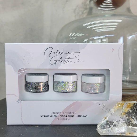 Galexie Glister GG Holographic Cosmetic Glitter Gel Gift Sets – Piper  Lillies Gift Shoppe