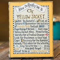 Glory Haus GH 41550111 How To be A Yellow Jacket Table Top