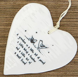Two's Company TC E6223-UNx Wobby Round Heart Hanging Tag