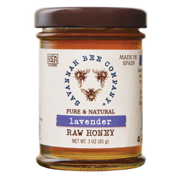 Savannah Bee Company SBC H3LAV Lavender Honey 3 oz