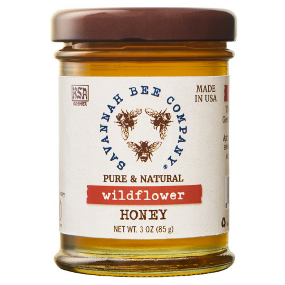 Savannah Bee Company SBC 70368078 Wildflower Honey, 3oz