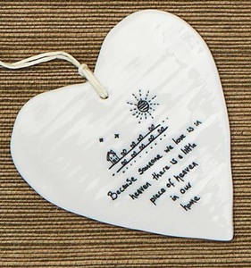 Two's Company TC E6223-UNx Wobby Round Heart Hanging Tag