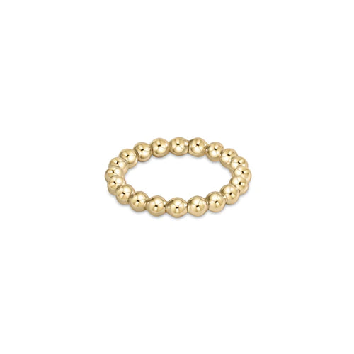 ENEWTON DESIGN ED RCLBELG3G Classic Gold 3mm Bead Ring