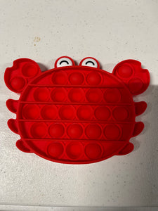 Queens Designs QD FTP008 Red Crab Pop It
