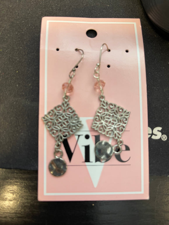 Vibe Jewelry VJ Earrings Squares