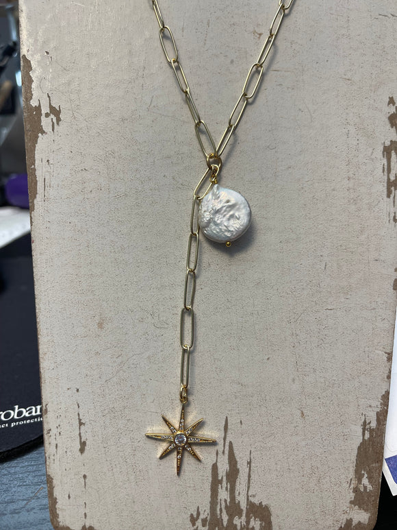 Vibe Jewelry VJ LVN.019-18 Star Necklace