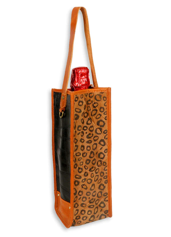 Vaan & Co VC VT560 Nomad Cheetah Wine Bag
