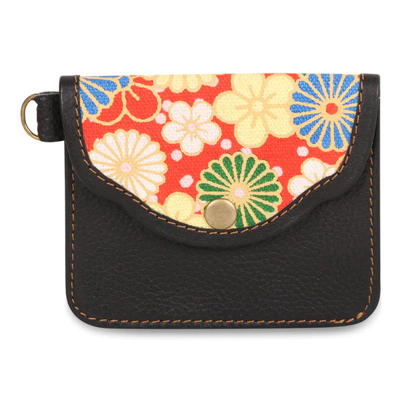Vaan & Co VC CP70 Coin Purse - Red Flower