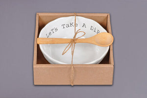 Magnolia Lane ML 38007 Let's take a dip Spoon & Bowl Set