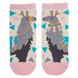 Karma Gifts KA 2044-XX Llama Ankle Socks