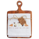 Karma Gifts KA 2068-xx Cutting Board w/Tea Towel