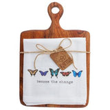 Karma Gifts KA 2068-xx Cutting Board w/Tea Towel