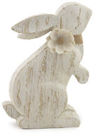 Boston International BI LGF22281 Alva Standing Flower Bunny