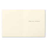 Compendium 26 10079 "All Good Things Ahead" Retirement Card