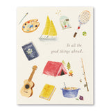 Compendium 26 10079 "All Good Things Ahead" Retirement Card