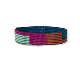 Ink + Alloy IA LXBR0340 Color Block Small Luxe Stretch Bracelet