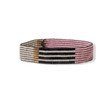 Ink + Alloy IA LXBR0360 Color Block Small Luxe Stretch Bracelet