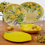 Certified International CI 32767x Lemon Zest Melamine 3-D Lemon