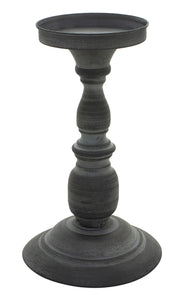 Wing Tai Trading WTT MAF24915 Dark Gray Candle Holder