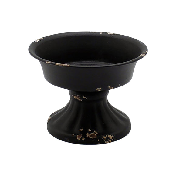 WT Collection WTC MAF34039 Tall Base Black Metal Goblet