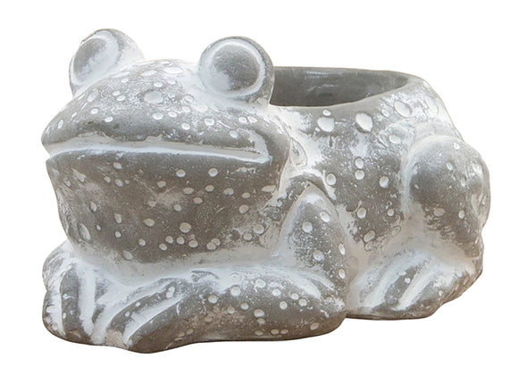 WT Collection WTC RAF24043 Frog Resin Planter
