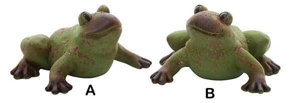 WT Collection WTC RAF24091-2A Small Resin Frogs