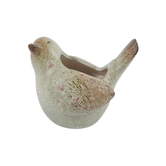 Wing Tai Trading WTT RAF34704 Resin Bird Mini Planter