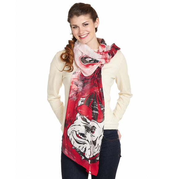 Emerson Street Clothing ESC SAGA150 Georgia Watercolor Scarf - Multi