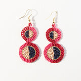 Ink + Alloy IA SBER5100 Double Disc Earrings