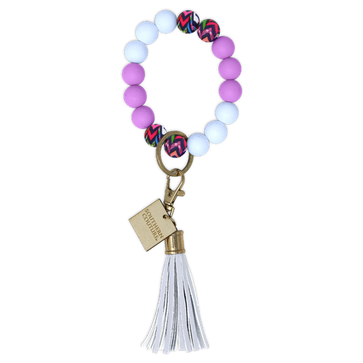 Couture Tee Company CTC SCASB SC Silicone Beaded Bracelet Key Chain