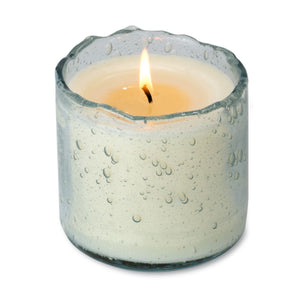 Himalayan Candle HC TF28AEG Artisan Blown Glass Tumbler - Clear/Evergreen