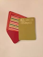 Coton Colors CC ATT-MINI-CHMASLTR All I Want For Christmas Letter Mini Attachment