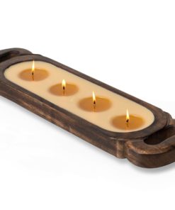 Himalayan Candle HC MCTR Wood Candle Tray - Medium