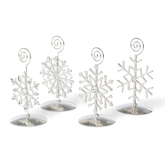Park Hill Collection PHC Snowflake Splendor Place Card Holder