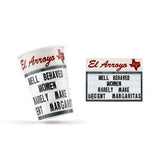 El Arroyo EA CUP 12oz Party Cups - Pack of 12